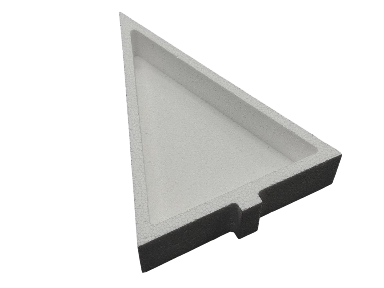 Пенобокс для декорирования пенопластовая заготовка для рукоделия 28х19,5 см Белый (PNB-077)