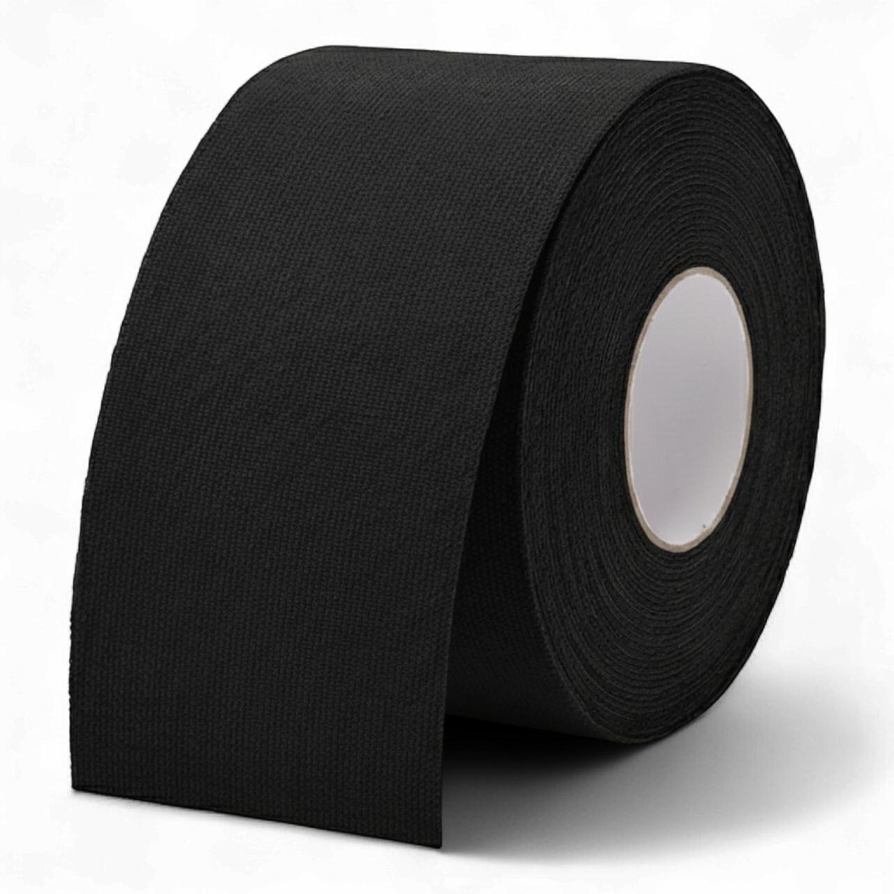 Кінезіо тейп еластичний для спорту/реабілітації та косметології 5х5 см 5 м Чорний (2767546388)
