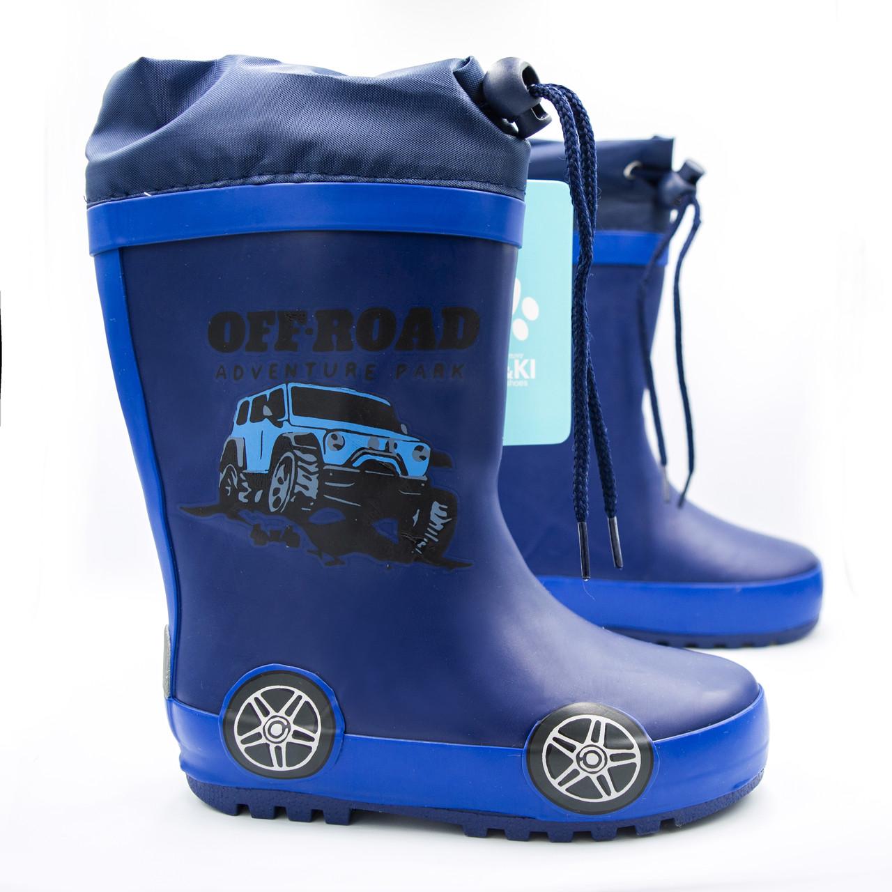 Резиновые сапоги для мальчика TOM.M MV-1234 р 30 Синий - фото 2 Резиновые сапоги для мальчика TOM.M MV-1234 р 30 Синий - фото 2