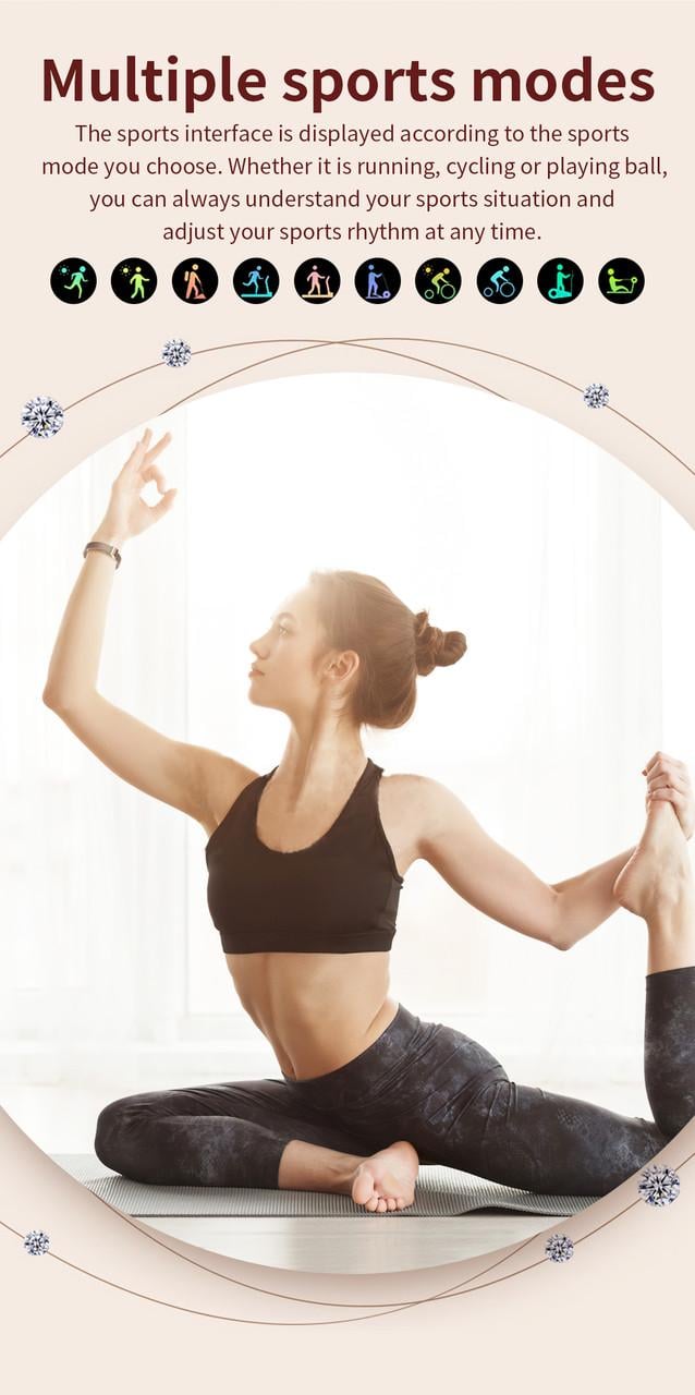 Смарт-часы женские Smart Watch MIRABELLE Android с датчиком сердечного ритма - фото 7