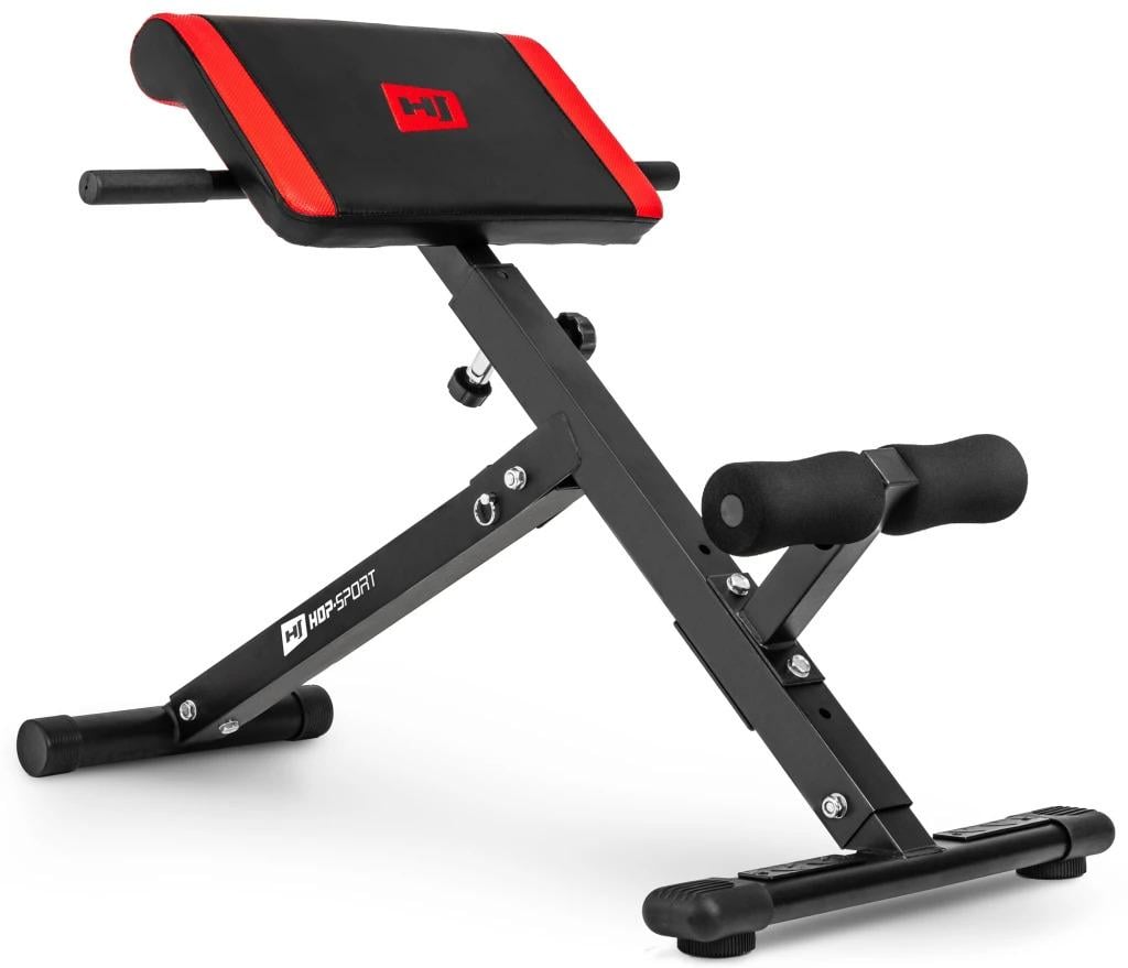 Тренажер для спины силовой Hop-Sport HS-1016 для гиперэкстензии