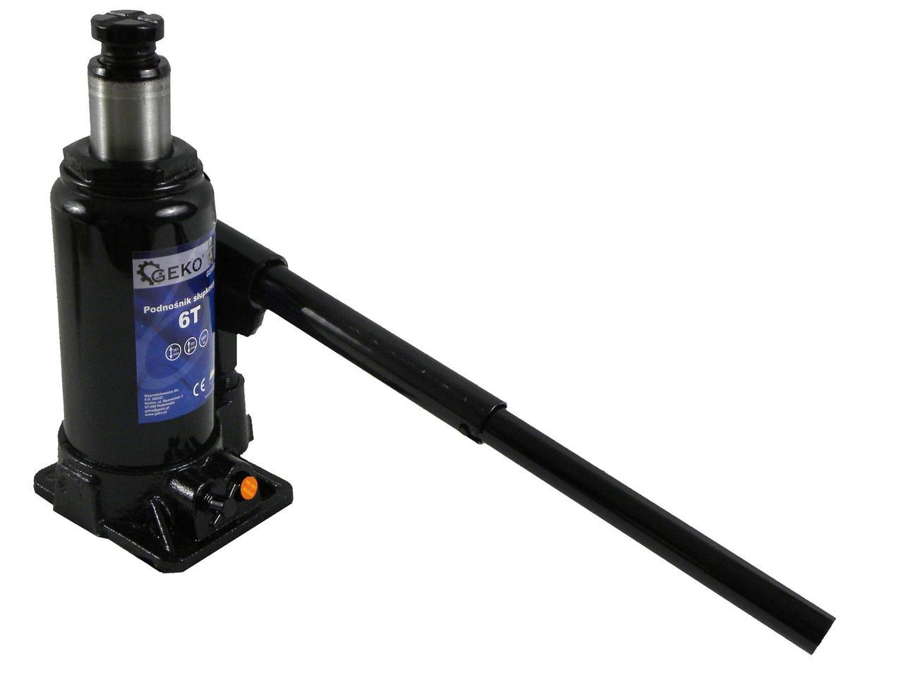 Домкрат гідравлічний GeKo пляшковий 6 тонн (G01053) - фото 3 Домкрат гідравлічний GeKo пляшковий 6 тонн (G01053) - фото 3