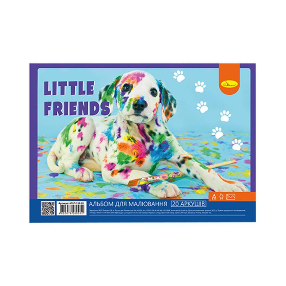Альбом для малювання АП-0308 Little friends 100 г/м2 20 арк. (RLT32037s42403) Альбом для малювання АП-0308 Little friends 100 г/м2 20 арк. (RLT32037s42403)