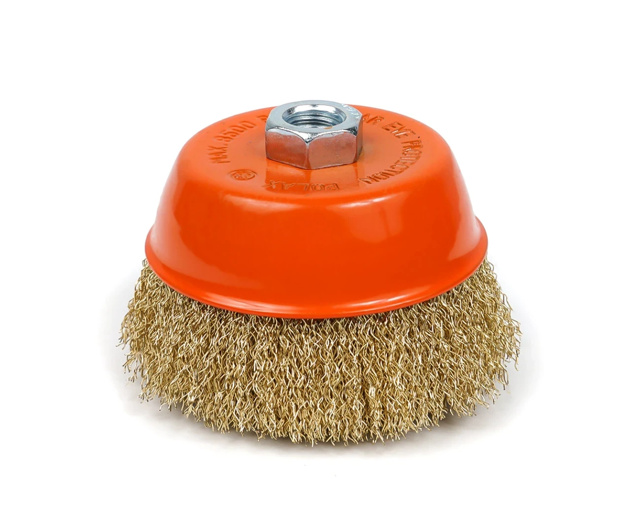 Щетка чашеобразная для УШМ рифленая M14 100 мм (27734133)