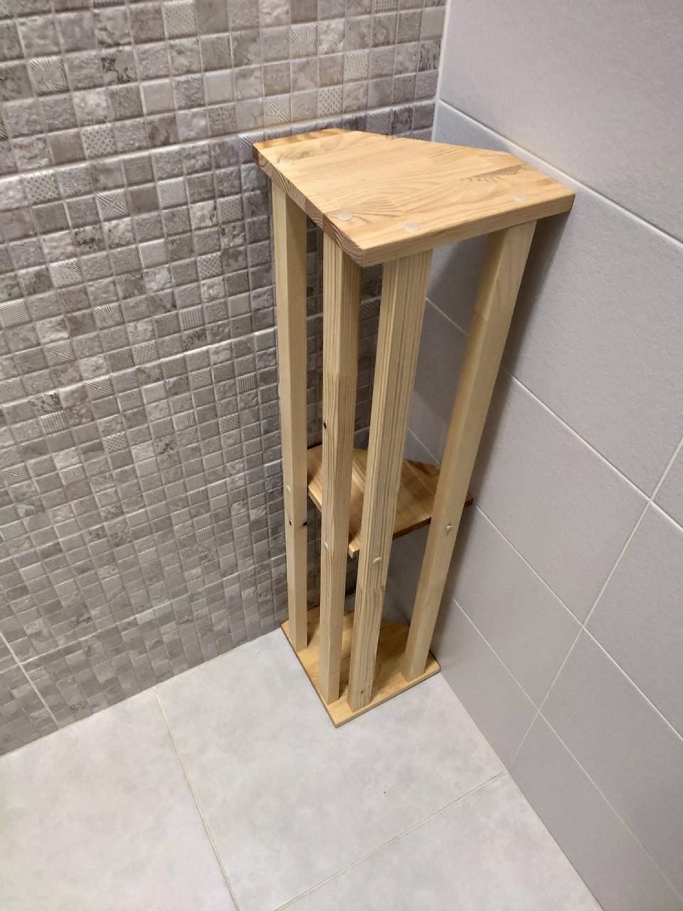 Угловая полка деревянная (2087895415) - фото 6