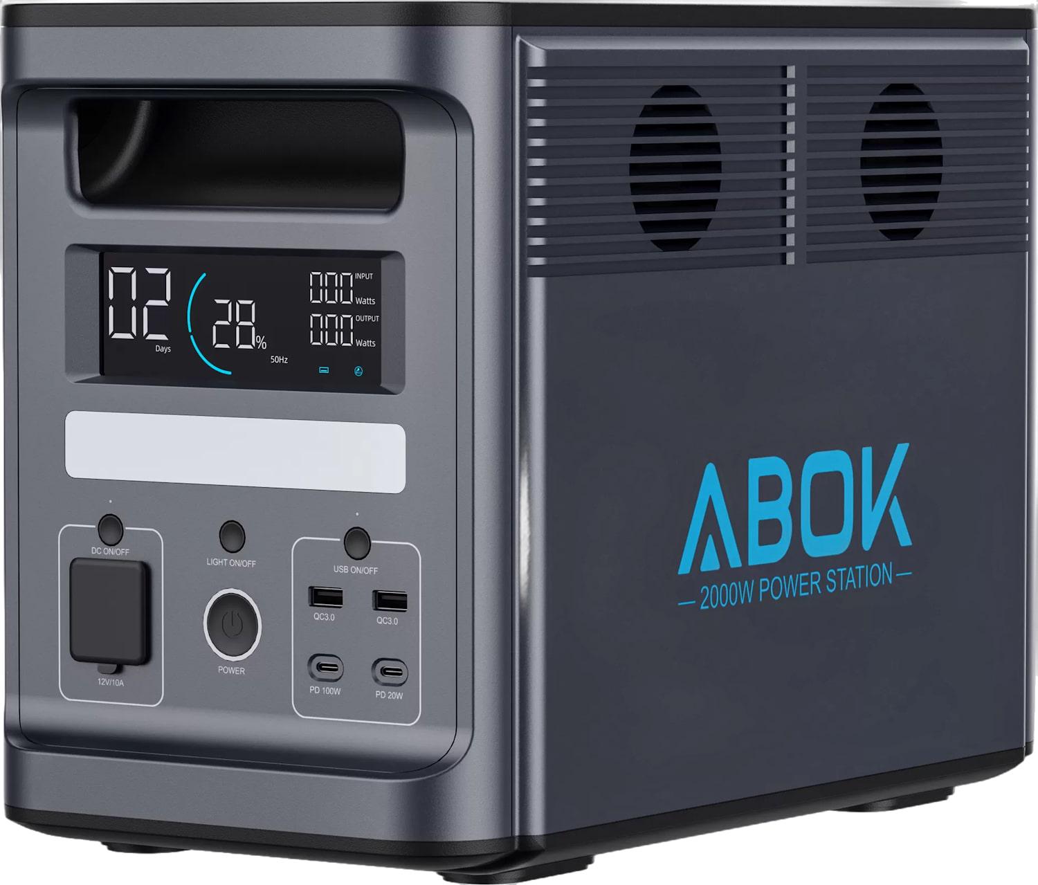 Зарядна станція ABOK 2000 Вт 1536 мА/год (ark2000)