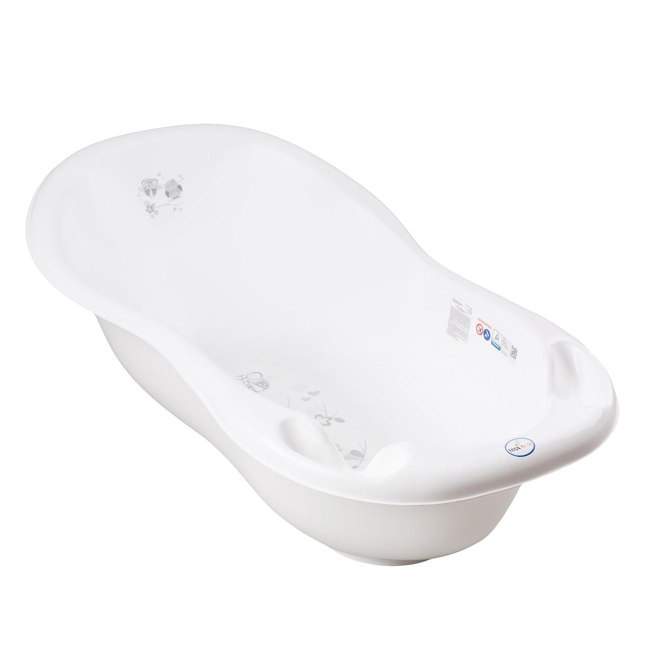 Ванна Tega Baby LUX Сова 100 см Білий (5902963011428 SO-005ODPŁYW-103)