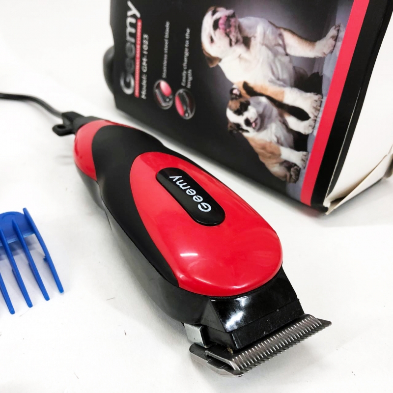 Машинка для стрижки тварин Geemy GM-1023 набір (tf7462) - фото 6 Машинка для стрижки тварин Geemy GM-1023 набір (tf7462) - фото 6