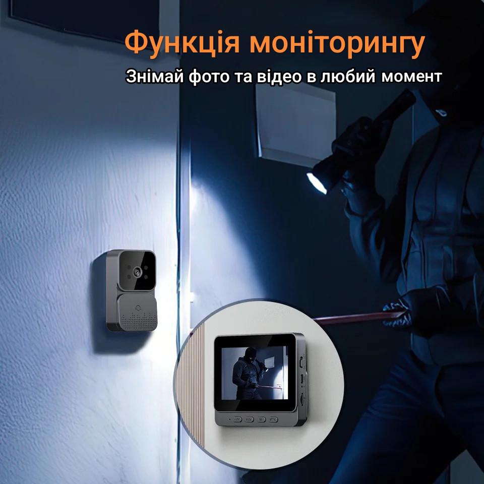 Видеодомофон беспроводной Smart Home 4,3" - фото 4