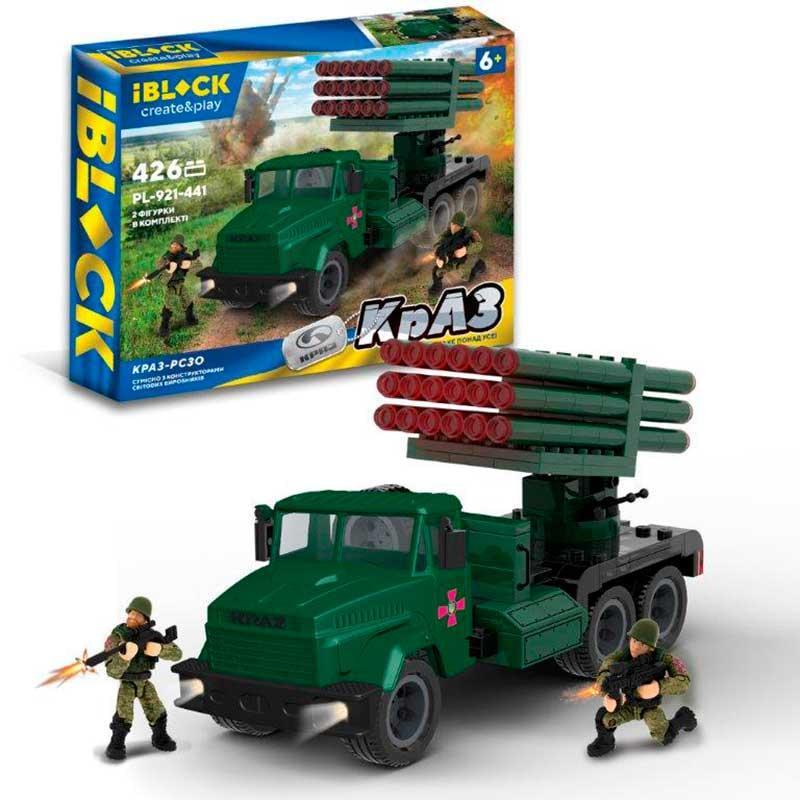 Конструктор Iblock Армия КрАЗ РСЗО PL-921-441 426 дет. (31955932)
