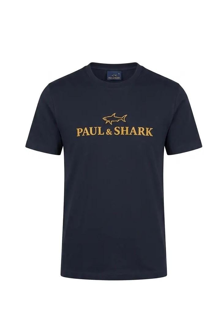 Футболка мужская Paul&Shark PS-1122 XL Dark Blue