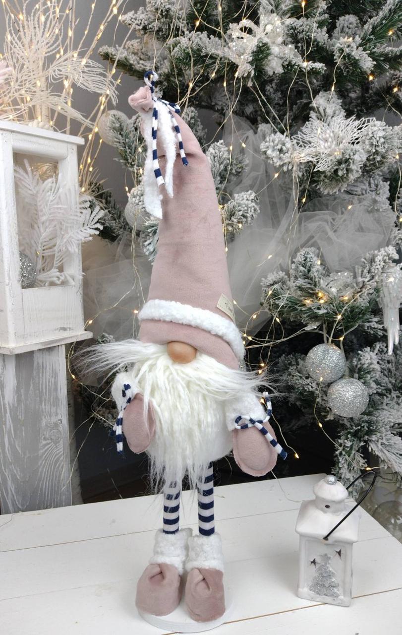 Гном скандинавський 75 см Пудровий (Гном №15) - фото 3