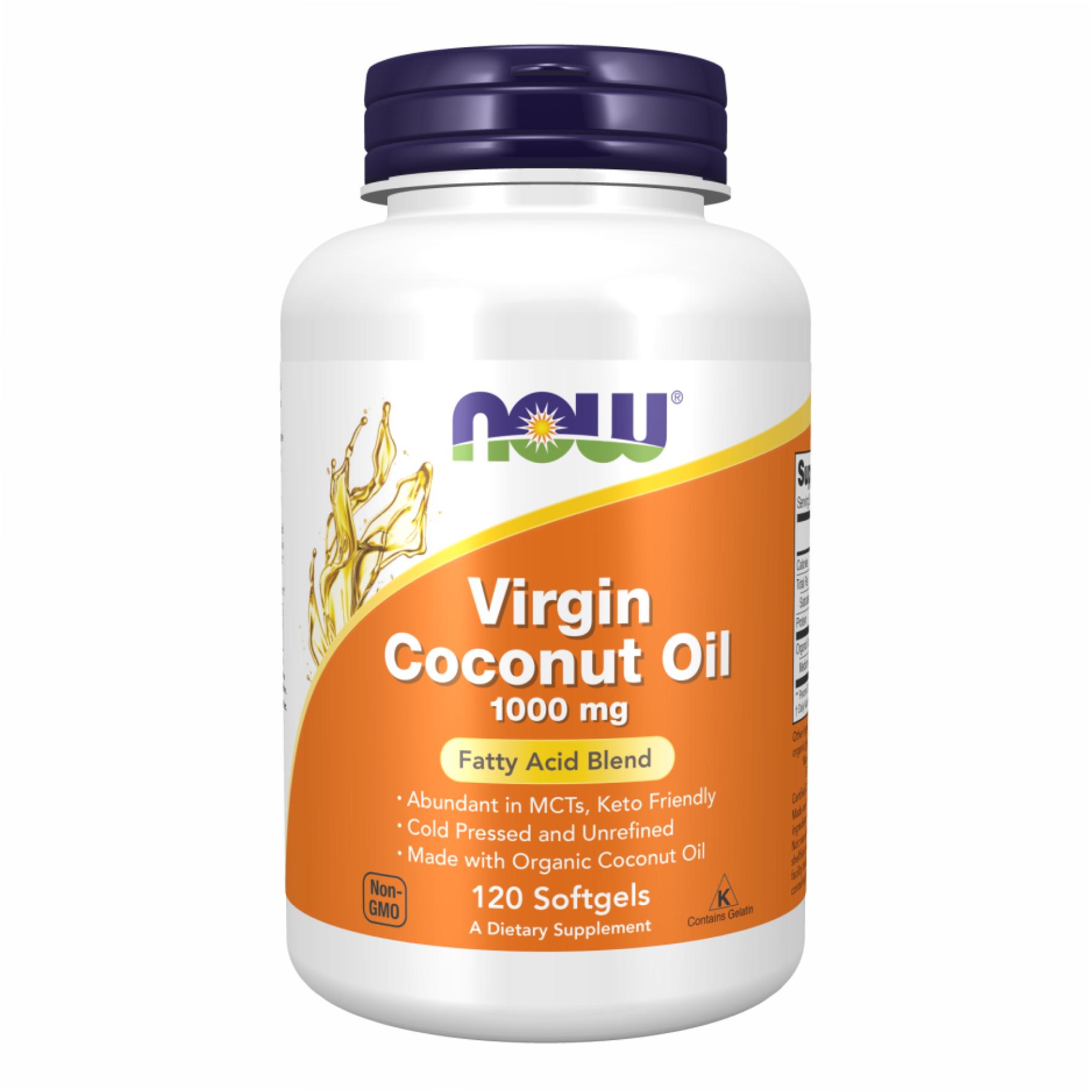 Добавка Coconut Oil 1000 mg 120 sgels (2022-10-2369)