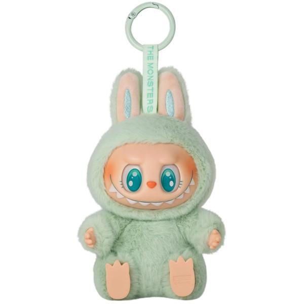 М'яка іграшка брелок Лабубу 17 см Зелений (27085739) - фото 1