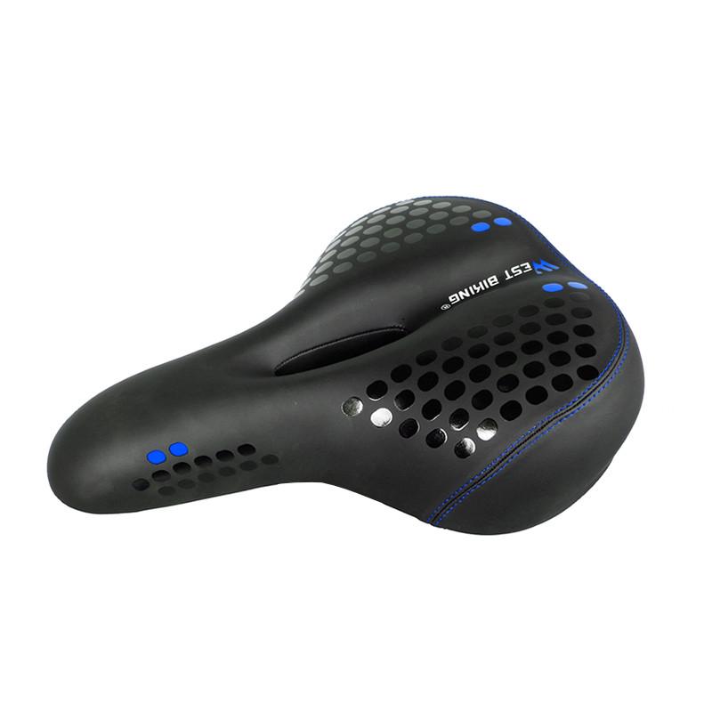 Cедло для велосипеда West Biking 0801083 Black + Blue стоп-фонарь Cедло для велосипеда West Biking 0801083 Black + Blue стоп-фонарь
