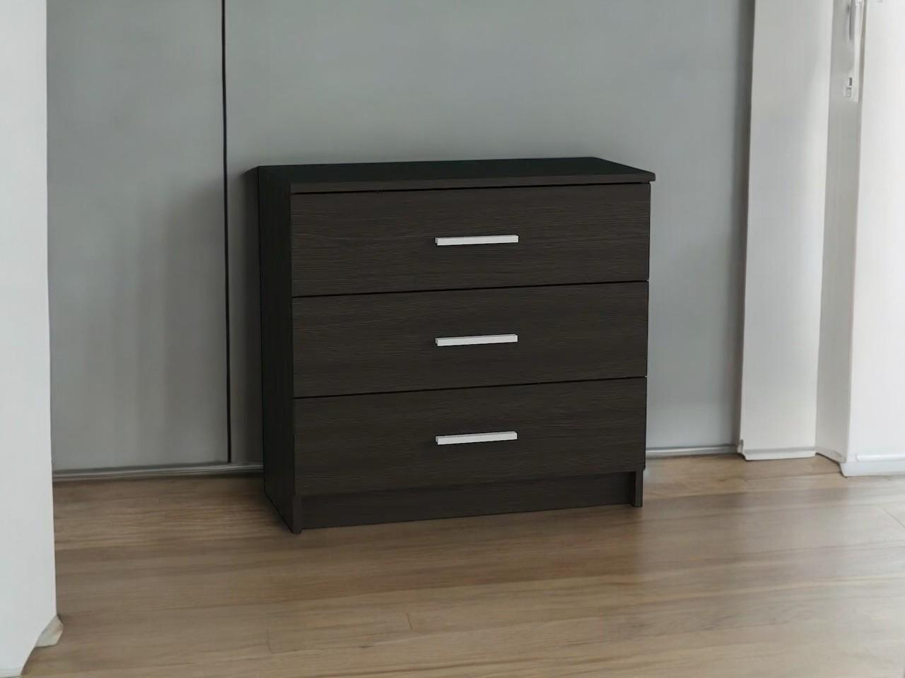Комод на 3 ящика Венге темный (P89в) - фото 2 Комод на 3 ящика Венге темный (P89в) - фото 2