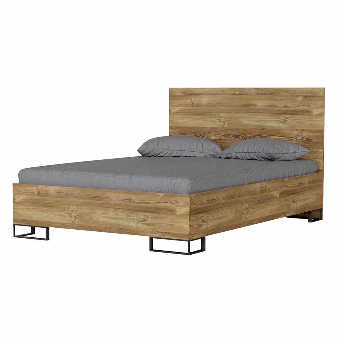 Кровать ART IN HEAD 1,6 Ascet 1640x401x2032 мм Дуб Бароко (AS09080000030)