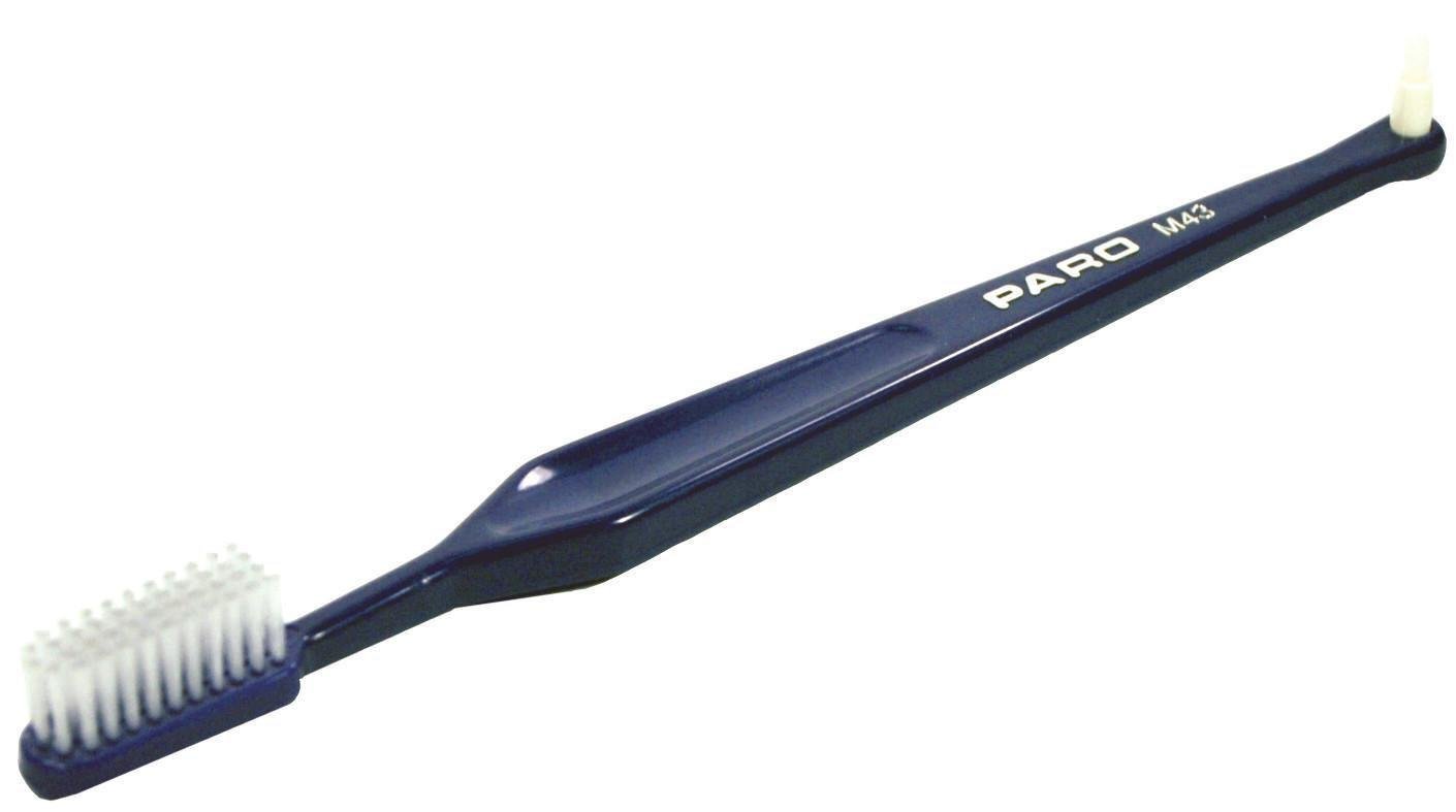 Зубная щетка paro М43 средняя (470)