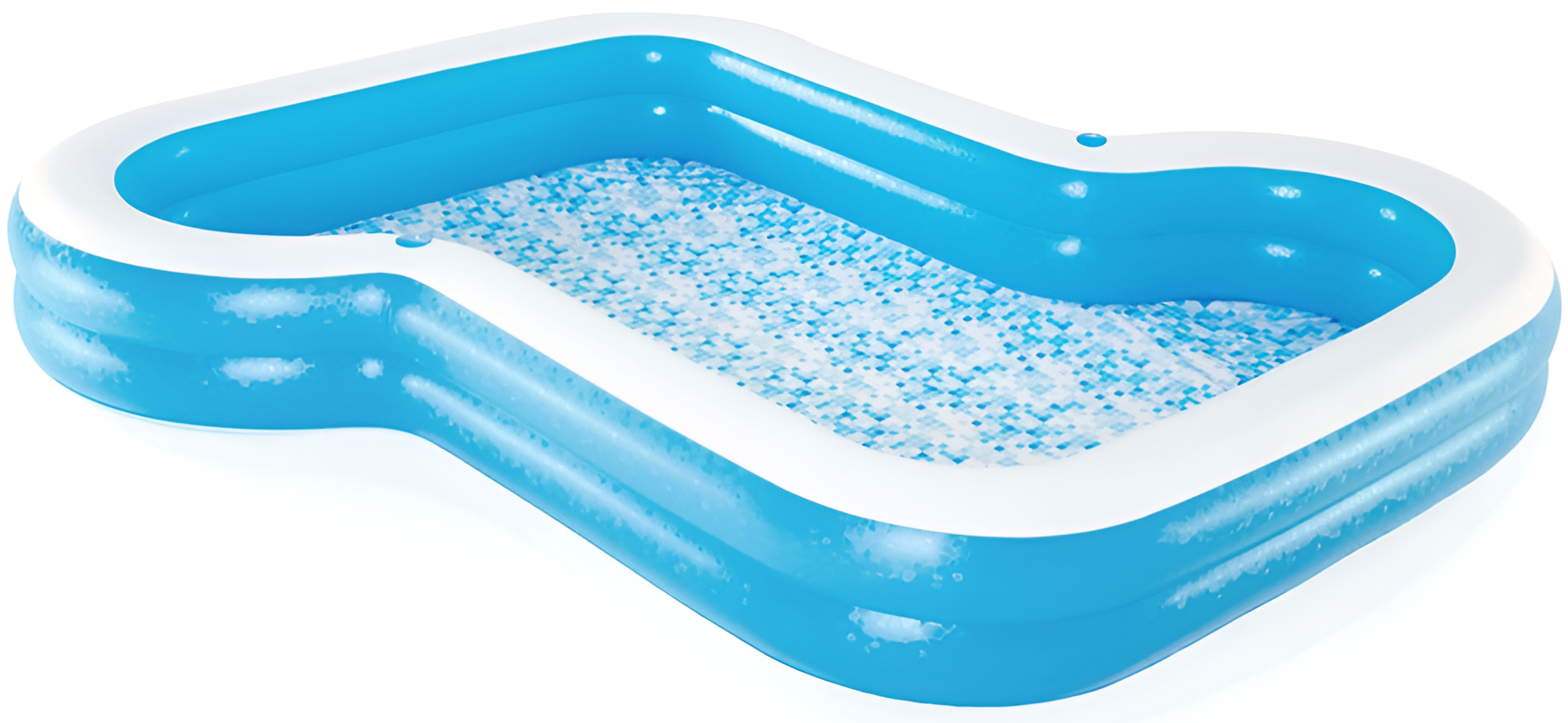 Бассейн детский надувной Bestway 54321 фигурный 1207 л 305х274х46 см (34-7-54321)