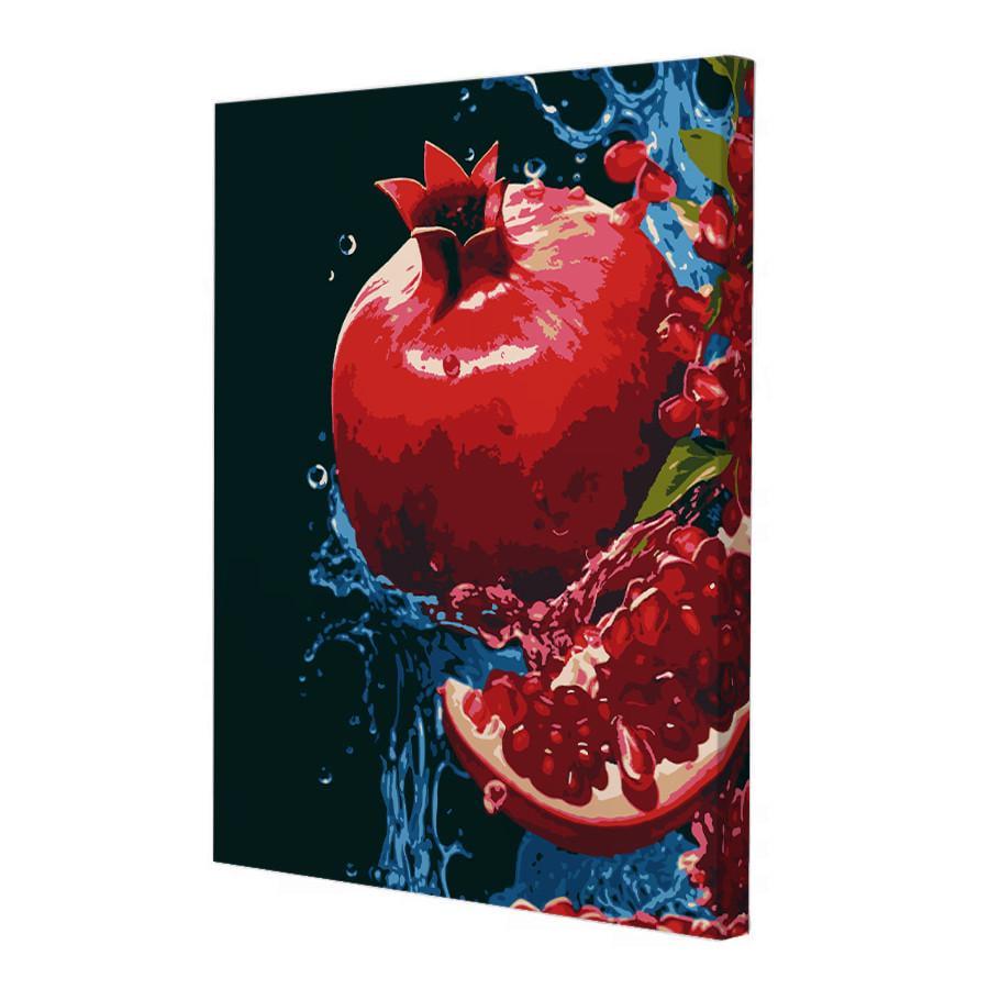 Картина по номерам Riviera Blanca Сочный гранат 40x50 см (RB-0967)