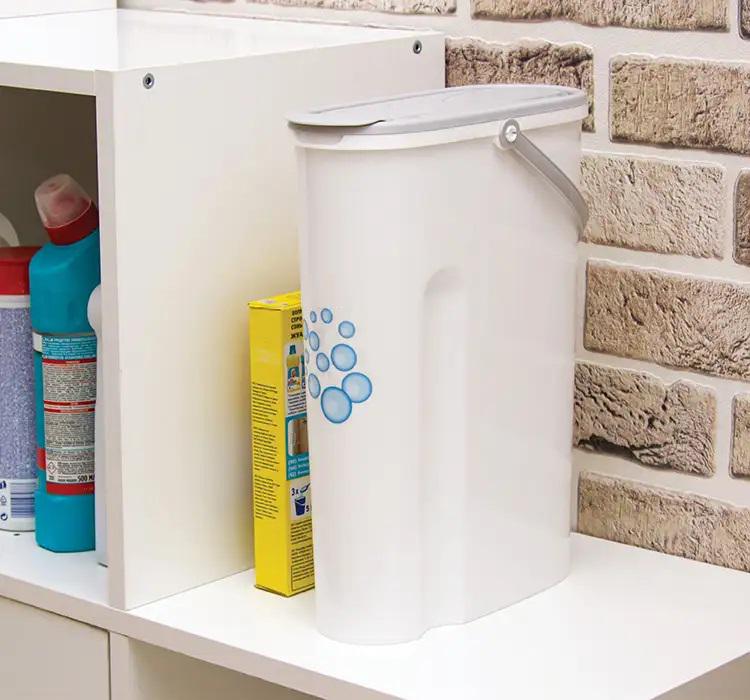 Контейнер для стирального порошка Idea Home 1240-IH 5 л Синий - фото 5 Контейнер для стирального порошка Idea Home 1240-IH 5 л Синий - фото 5