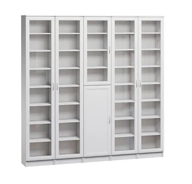 Шкаф книжный Meblion Сократ Белый (027)