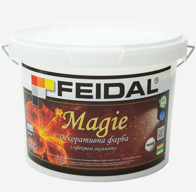 Фарба декоративна Feidal Magie 2,5 л Білий