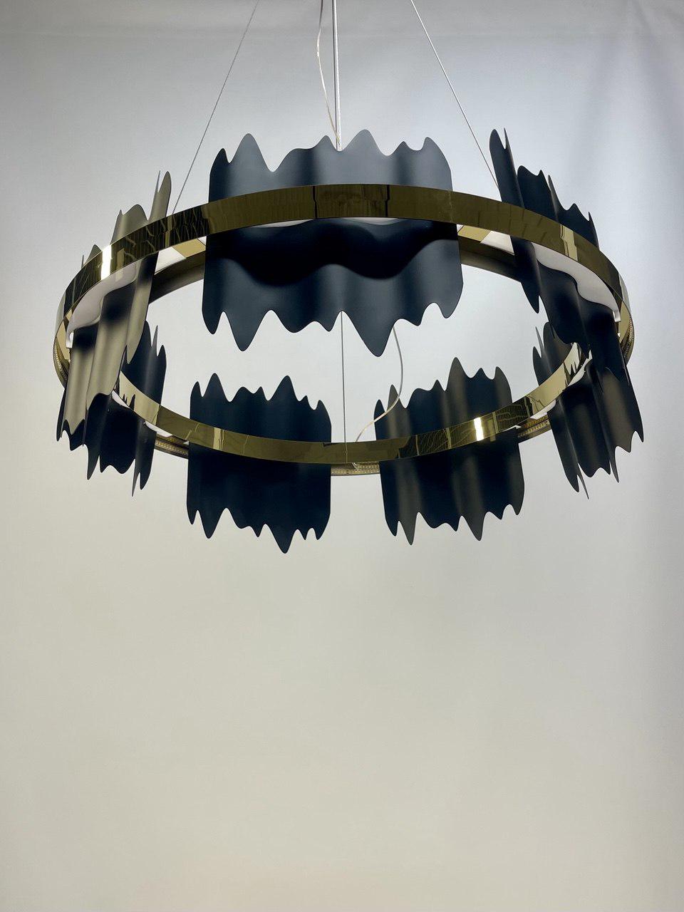 Люстра светодиодная Zilini HSL0005/600 Черный (24184125) - фото 2