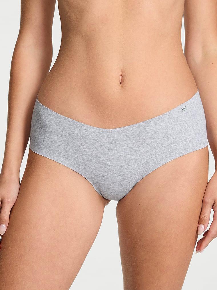 Трусики жіночі Victoria's Secret No-Show Cotton Cheeky XL Сірий (245126958525)