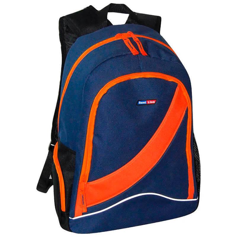 Городской рюкзак SEMI LINE 20 л Blue/Orange (DAS302690)