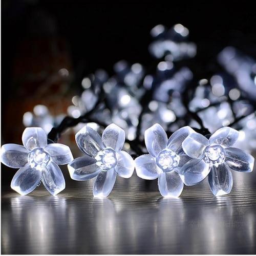 Гирлянда светодиодная Цветы 4 м 20 LED 2AA (M4823)