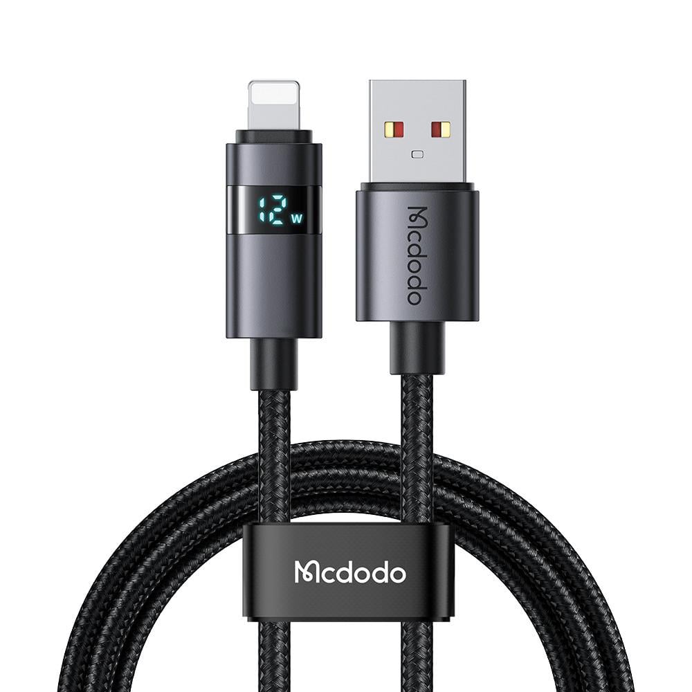 Кабель быстрой зарядки Mcdodo CA-6490 USB-A to Lightning с дисплеем 1,2 м (96872622)