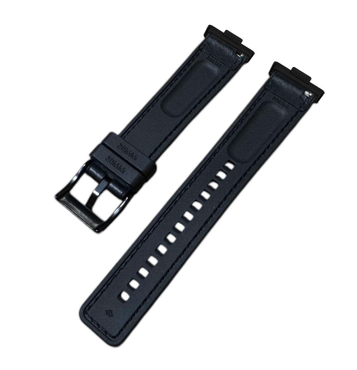 Ремешок Primolux Leather Silicone для смарт-часов Huawei Watch Fit 3/Fit 4/4 Pro Black (2705376017) - фото 6 Ремешок Primolux Leather Silicone для смарт-часов Huawei Watch Fit 3/Fit 4/4 Pro Black (2705376017) - фото 6