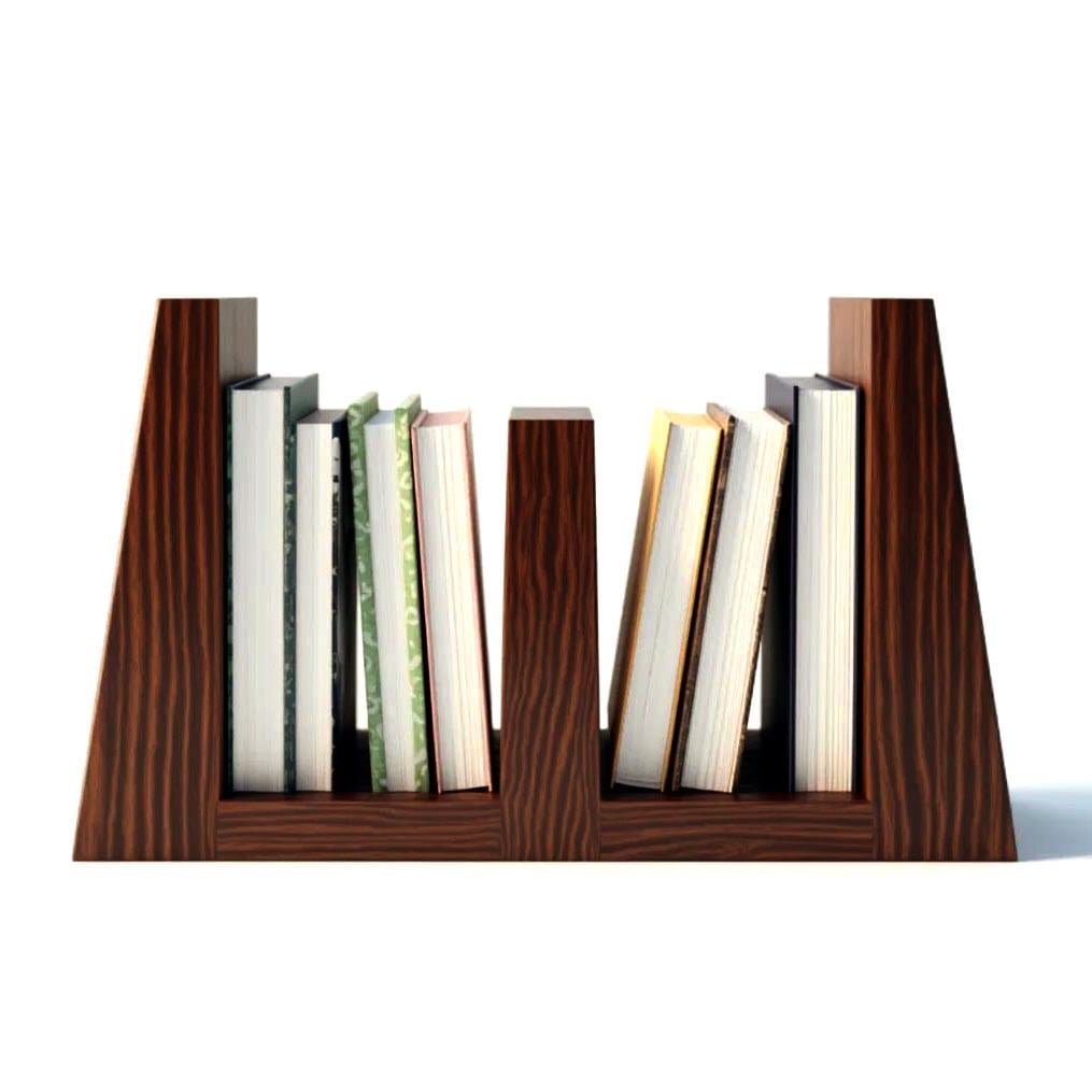 Полка книжная настольная из дерева Раялито Терракот (КПА-019632)