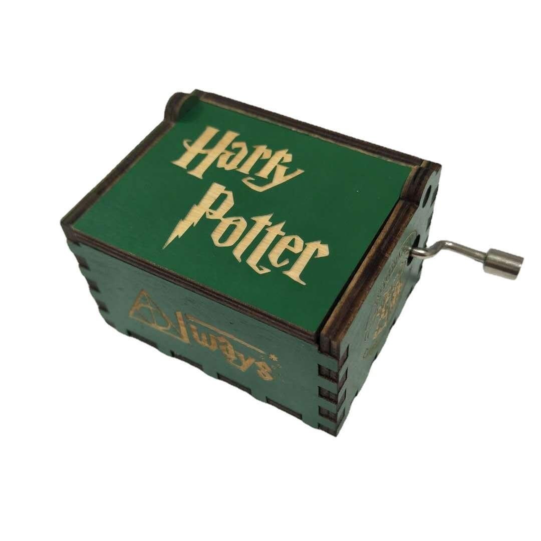 Скринька музична Wood Toys Гаррі Поттер Harry Potter Зелений (1893399843)