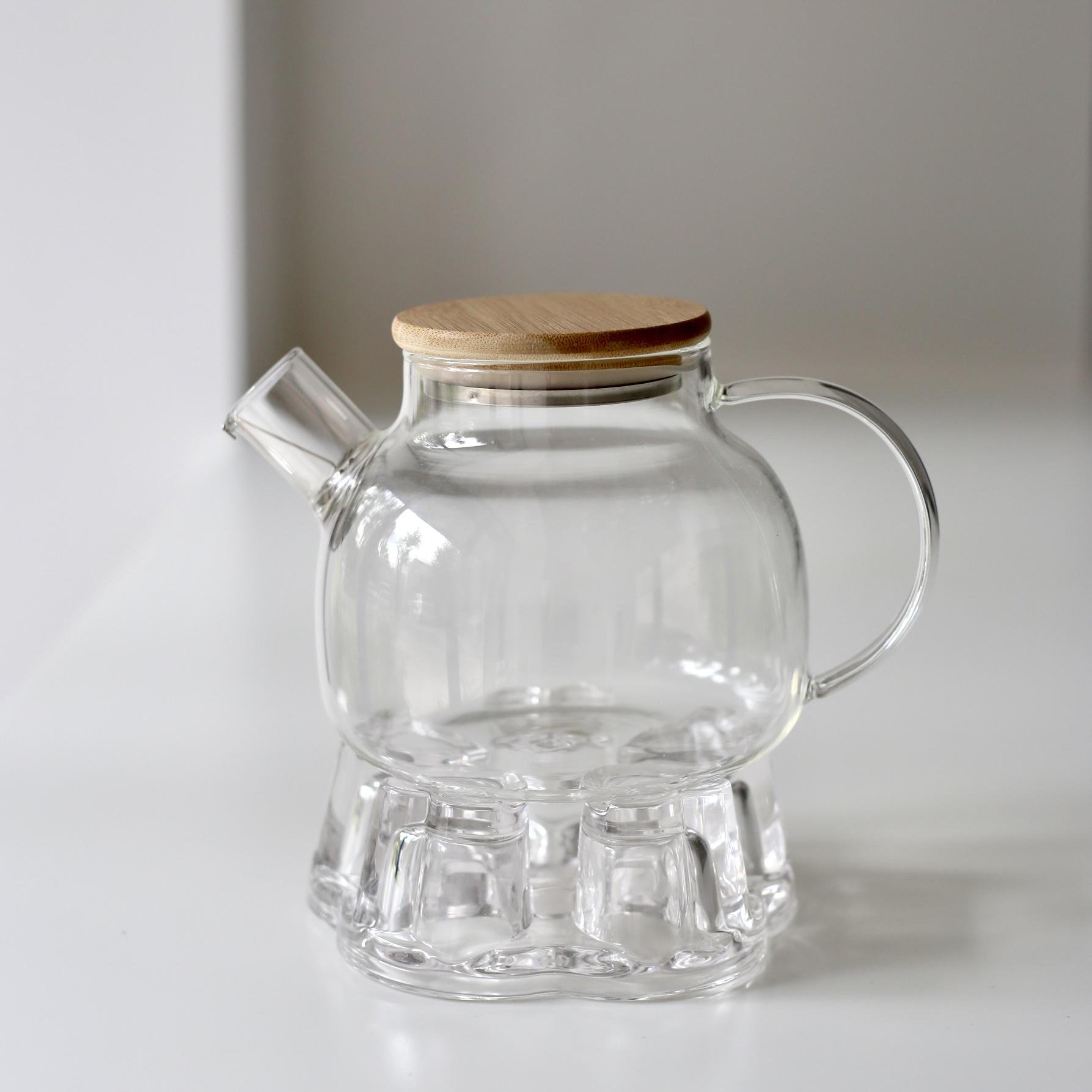 Чайник заварочный с базой для подогрева от свечи 1000 мл (00000010125)