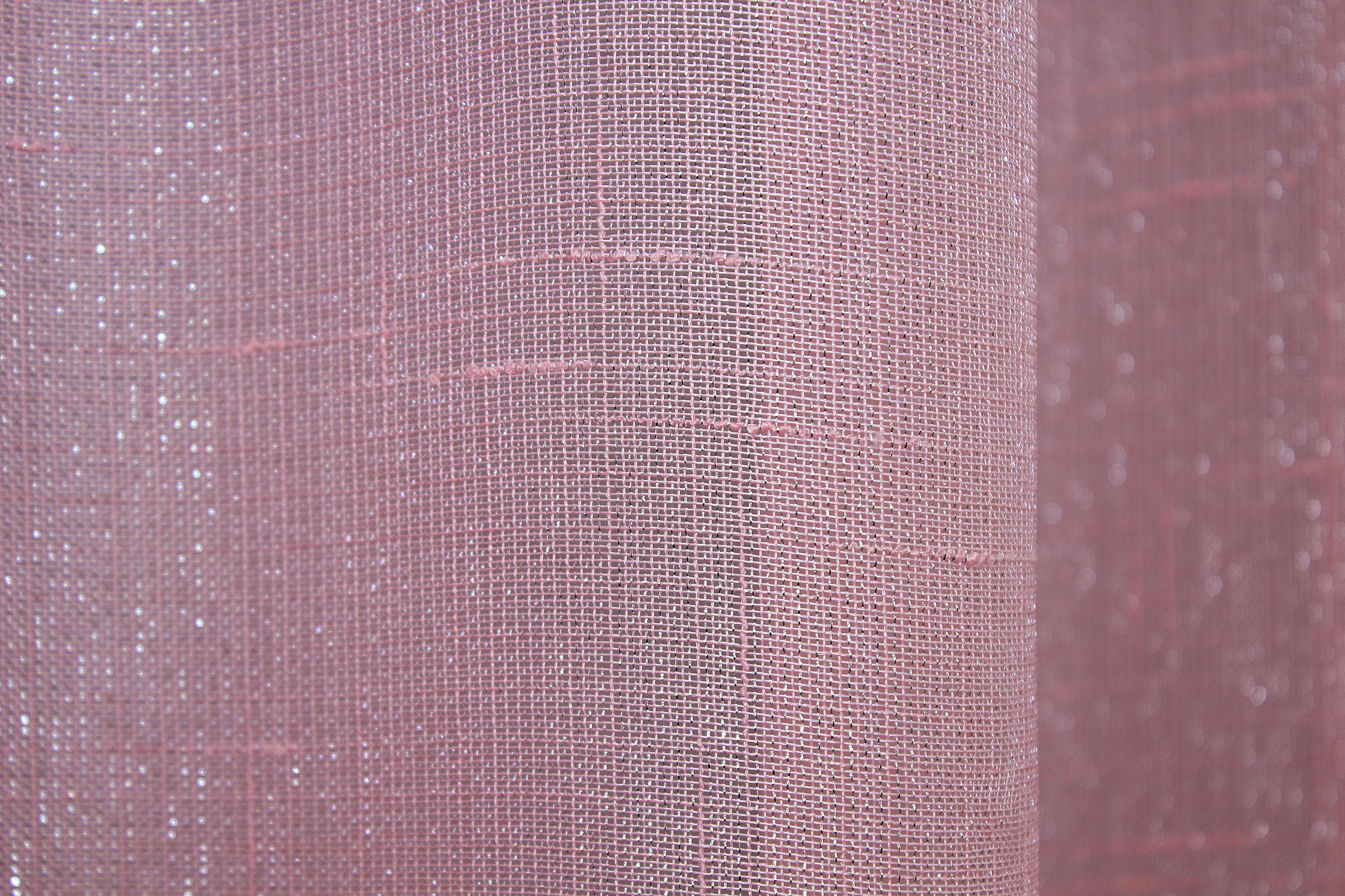 Тюль VR-Textil 1302т Батист с люрексовой нитью 400х270 см Розовый (42-0165) - фото 6