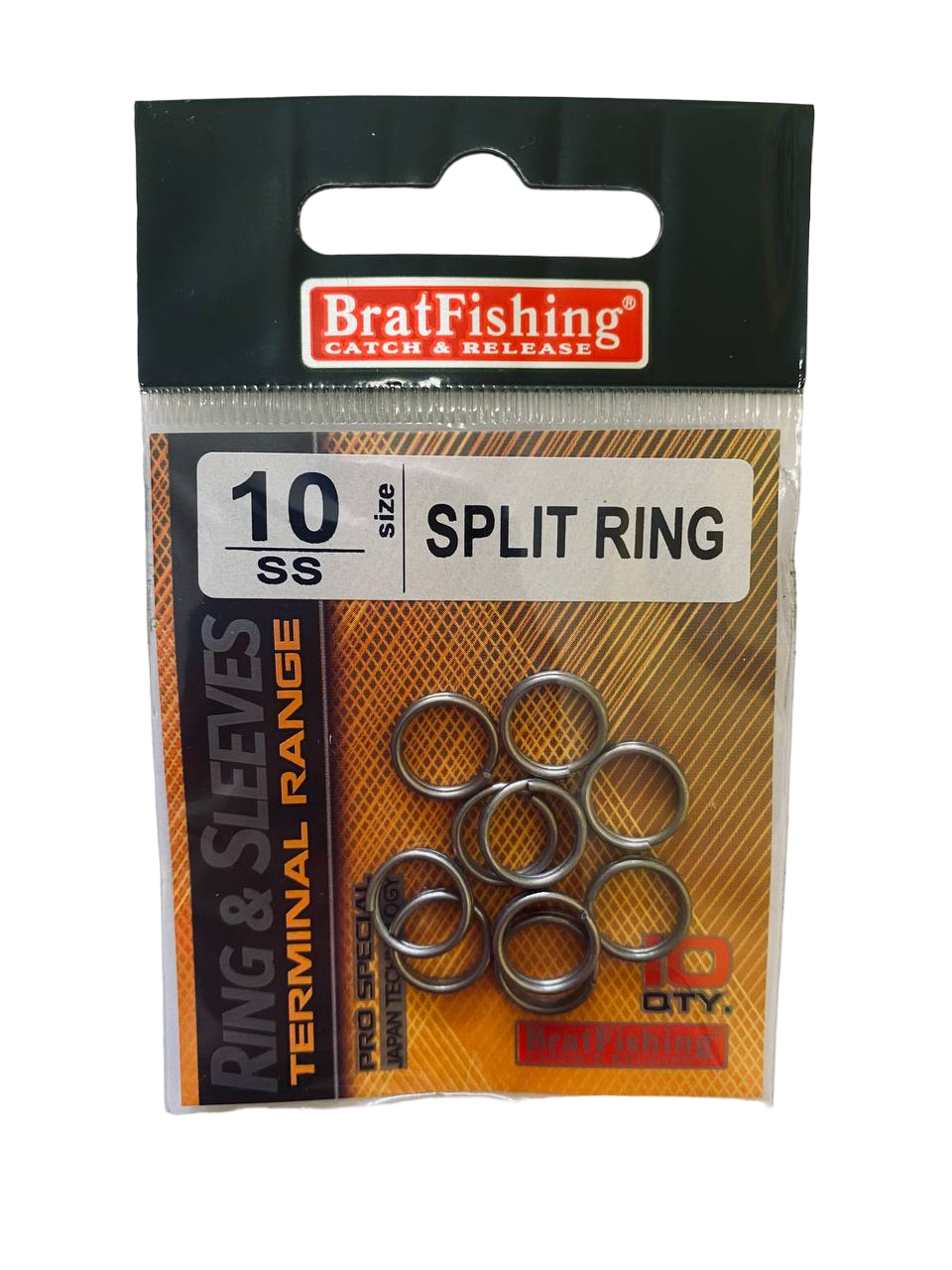 Заводне кільце BratFishing Split Ring №10 10 шт. (1094) - фото 1