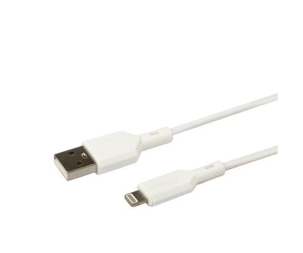 Кабель дата USB Borofone BX70 Lightning 2,4 A 1 м White Кабель дата USB Borofone BX70 Lightning 2,4 A 1 м White