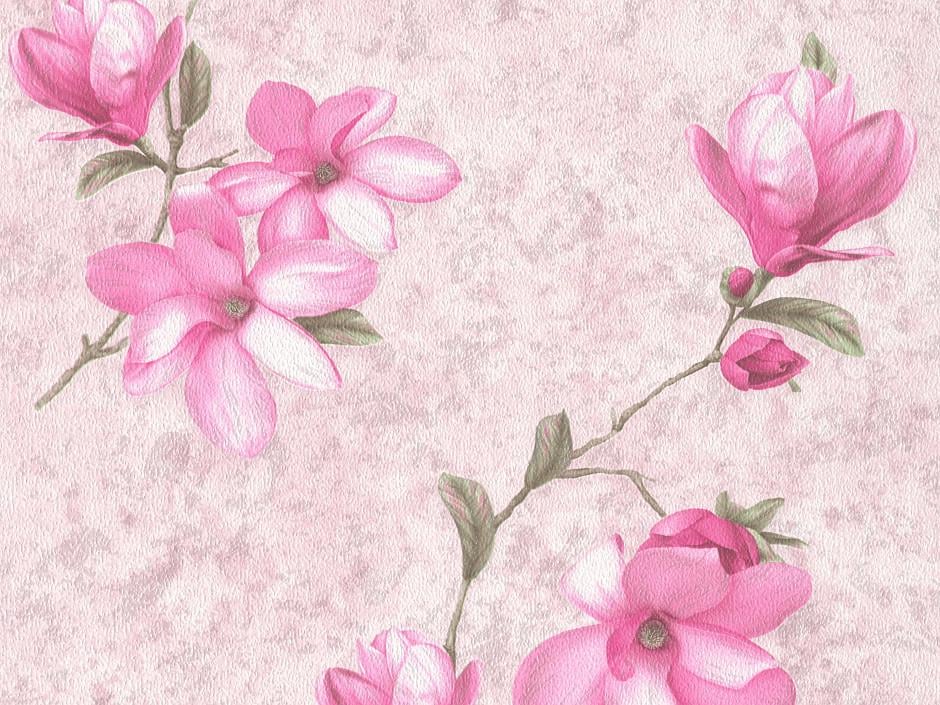 Обои бумажные Слов'янські шпалери Миглена 722402 0,53x10,05 м Розовый (4824033295051)