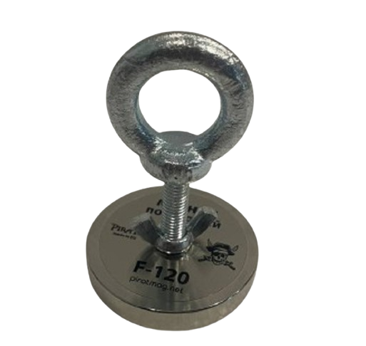 Пошуковий магніт ПІРАТ F120 та трос 30 м (1000000070) - фото 3 Пошуковий магніт ПІРАТ F120 та трос 30 м (1000000070) - фото 3