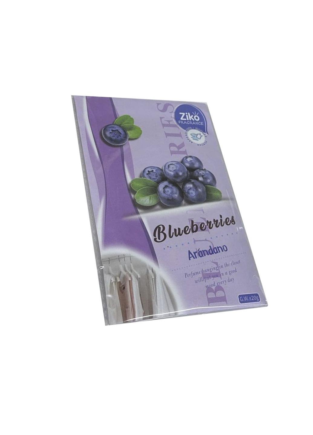 Ароматизатор в шкаф Ziko Черника в с крючком Белый (41244) Ароматизатор в шкаф Ziko Черника в с крючком Белый (41244)