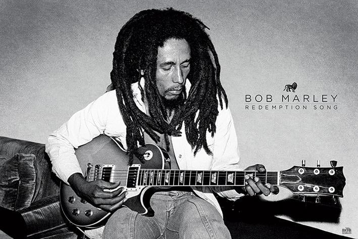 Постер плакат Боб Марли/Bob Marley Redemption Song 61x91,5 см