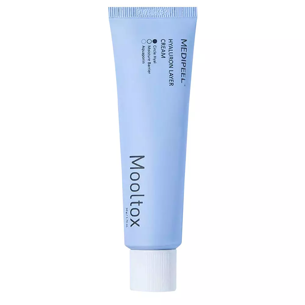 Крем для повышения эластичности кожи лица Medi-Peel Hyaluron Layer Mooltox Cream 50 г (8809941820935)