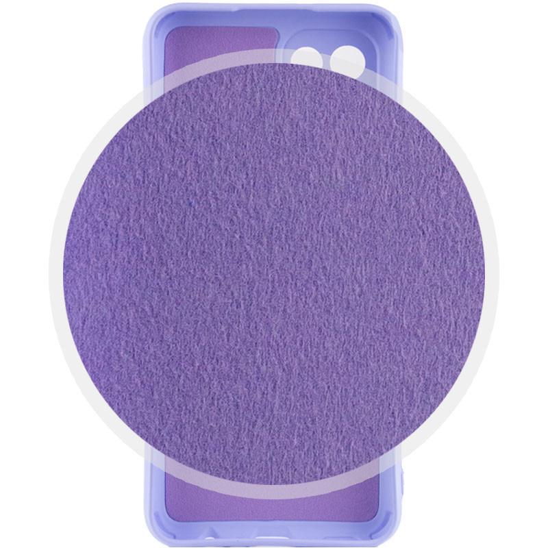 Протиударний Чохол Silicone Cover Lakshmi Full Camera (AAA) для Samsung Galaxy A04e Бузковий / Dasheen - фото 3