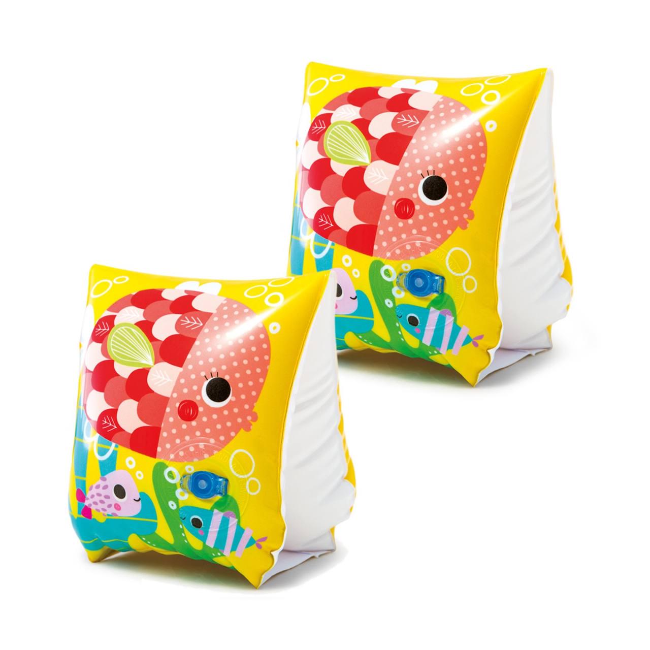 Дитячі надувні нарукавники для плавання Рибки 23х15 см (f7043e03)