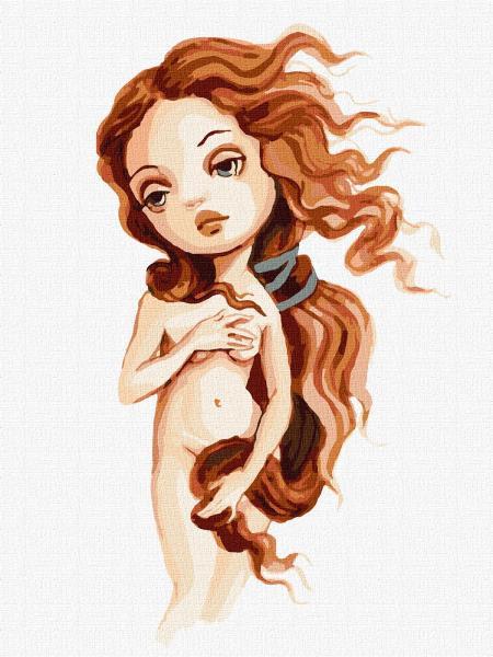 Картина по номерам Идейка Хрупкая Венера 30х40 см в термопакете (KHO4874)