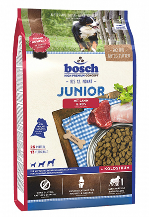Сухой корм для собак Bosch Junior с ягненком и рисом 15 кг