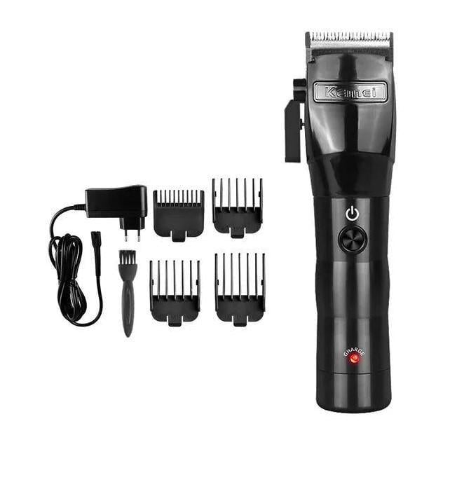 Машинка для стрижки волос и бороды Kemei KM-2850 с 4 насадками (KM-2850) Машинка для стрижки волос и бороды Kemei KM-2850 с 4 насадками (KM-2850)