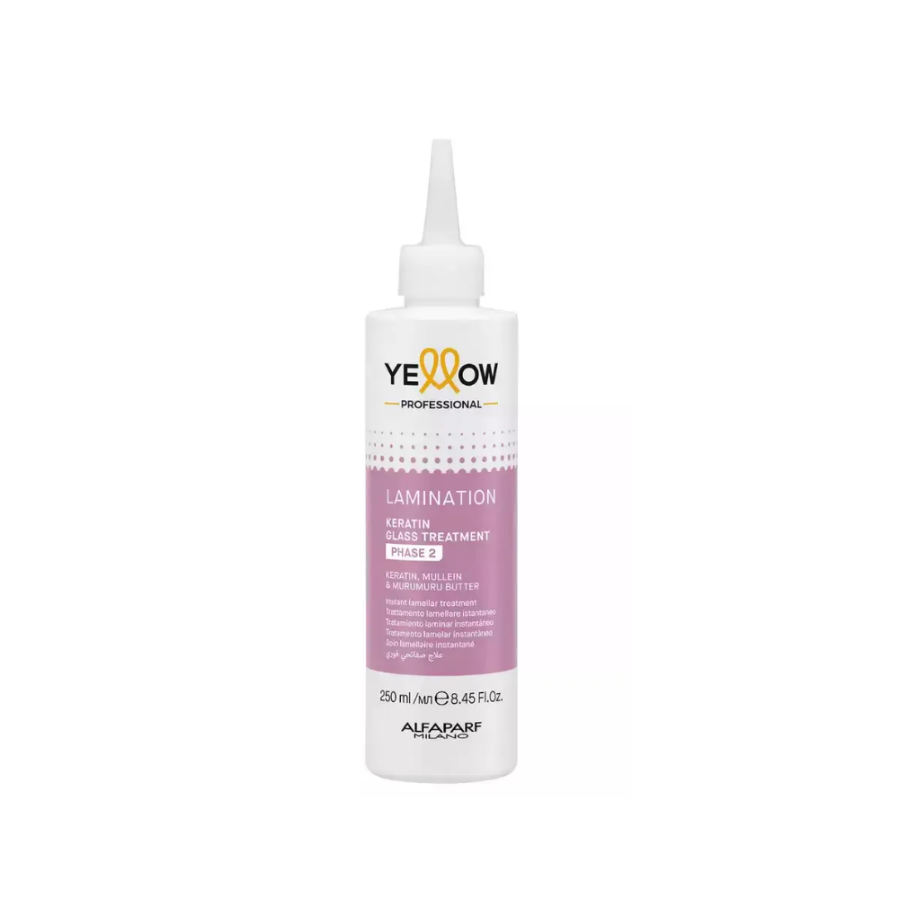Засіб для ламінування фаза 2 Yellow Lamination Keratin Glass Treatment Phase 2 250 мл (33497468)